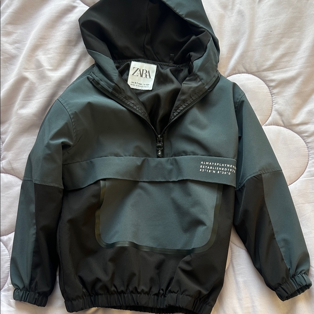Zara boys rain jacket